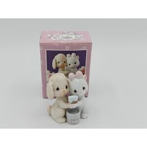 Precious Moments True Blue Friends Figurine 1991 Enesco BC912 PM Members Only